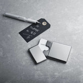Business Card Holder To Go Stainless Steel Mirror, Acryll
